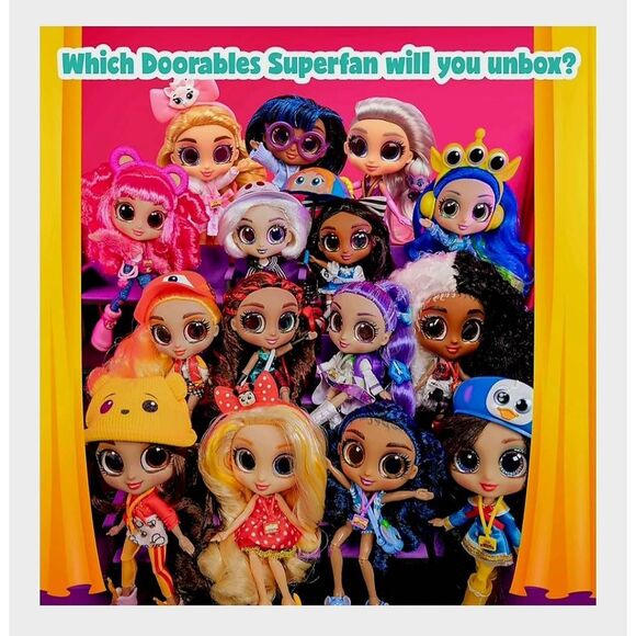 NEW IN BOX DISNEY DOORABLES ADORBS SURPRISE DOLL BOX - Picture 7 of 8